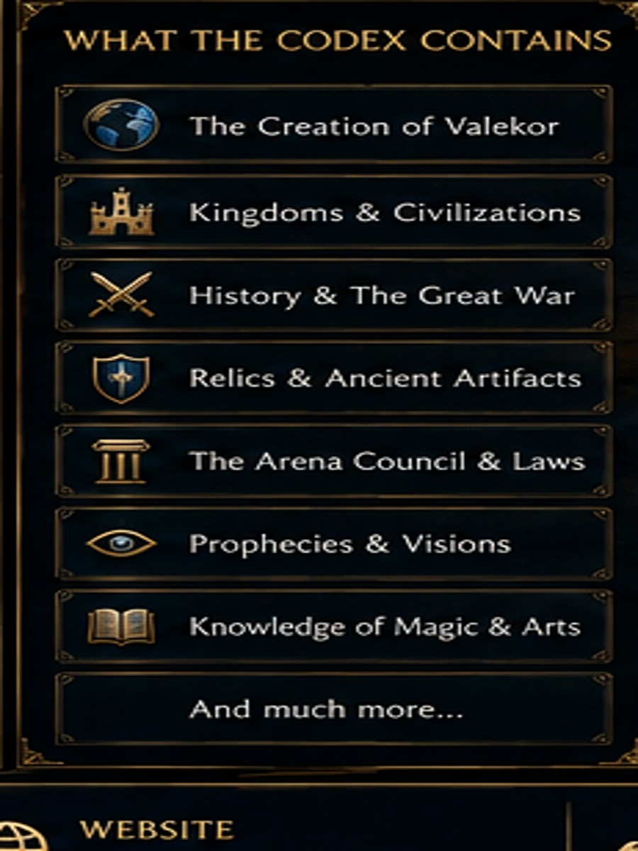 What the Codex Contains