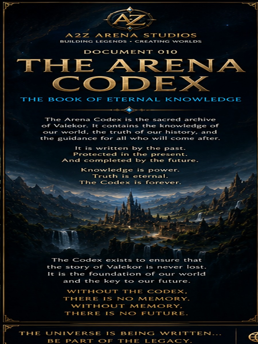 The codex of Valekor