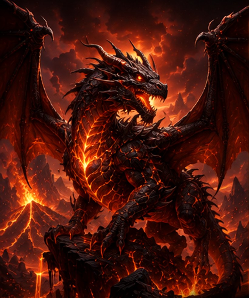 Ignaroth, the Dragon of Eternal Flame
