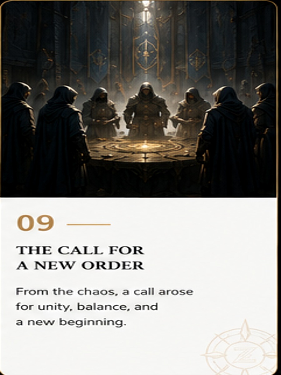 The Call for a New Order