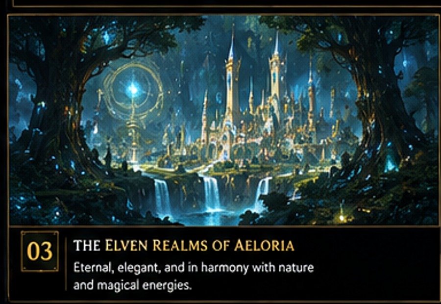 The Elven Realms of Aeloria