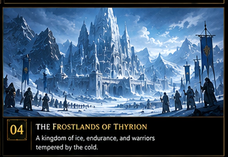 The Frostlands of Thyrion