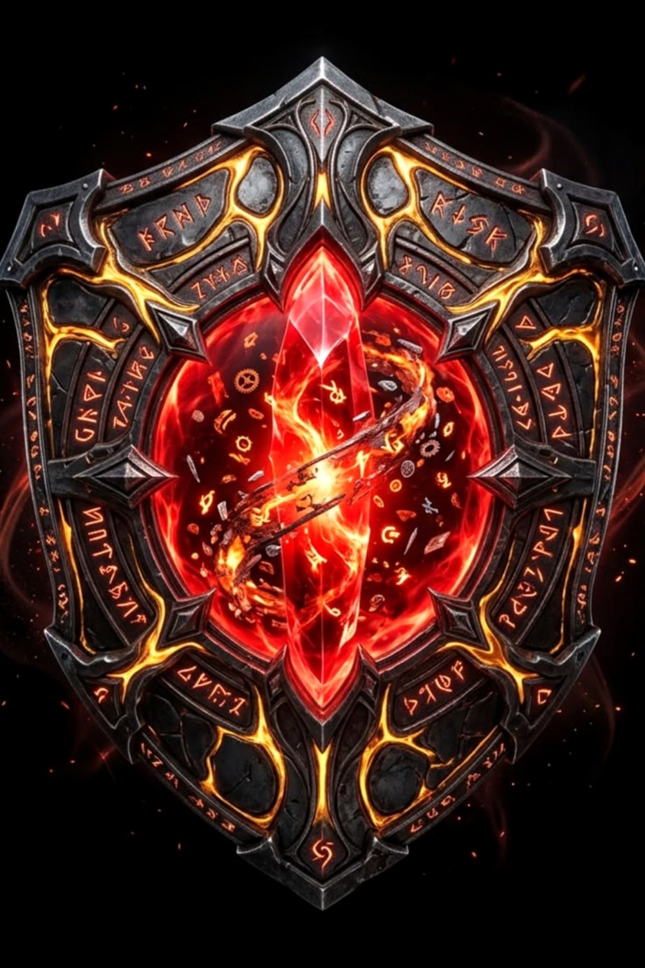 Ruby Rune Shield