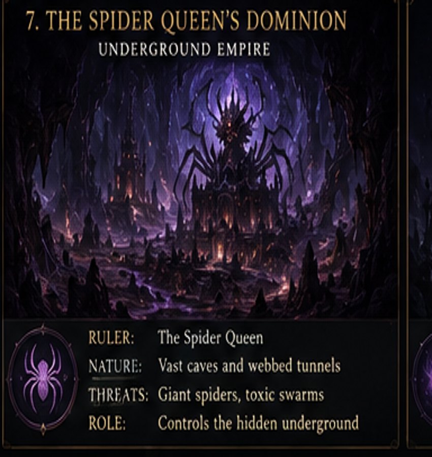 The Spider Queen's Dominion