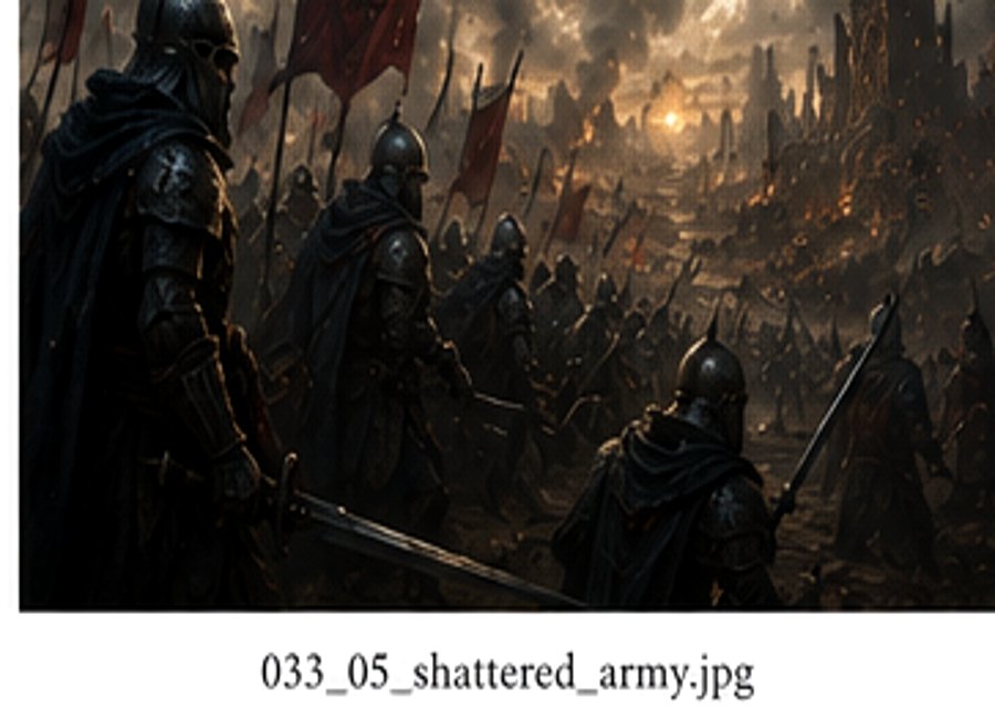 The Shattered Army