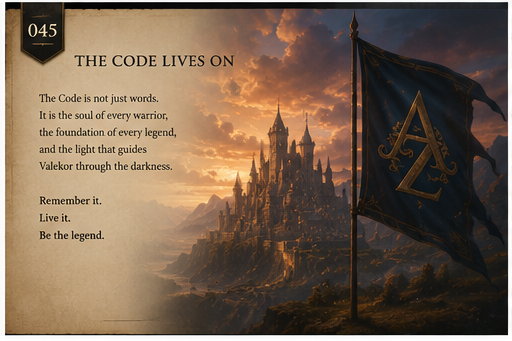 A young warrior studying the symbols of the ancient Gladiator Code