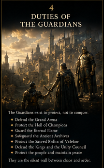Duties of the Guardians
