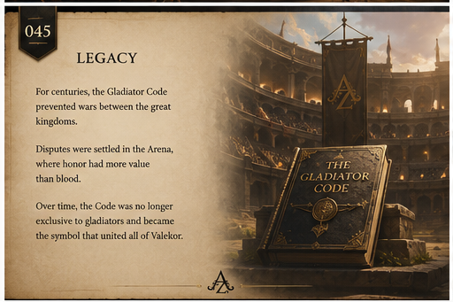 A monument honoring generations of gladiators
