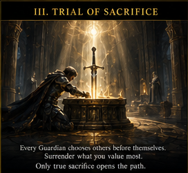 Trial III, the Trial of Sacrifice