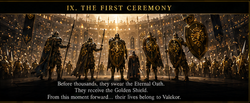 The First Ceremony in the Hall of Guardians