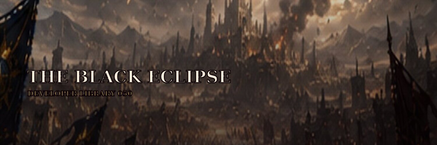 The Black Eclipse